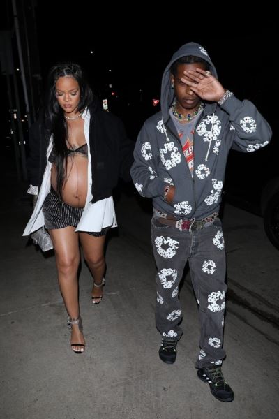 Рианна и A$AP Rocky впервые появились вместе после его ареста